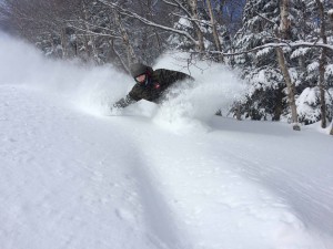 Photo courtesy Mount Snow. There was plenty to be thankful for around Thanksgiving. One of the first snowstorms of the season delivered 11 inches to Mount Snow in Dover in a Day. 
