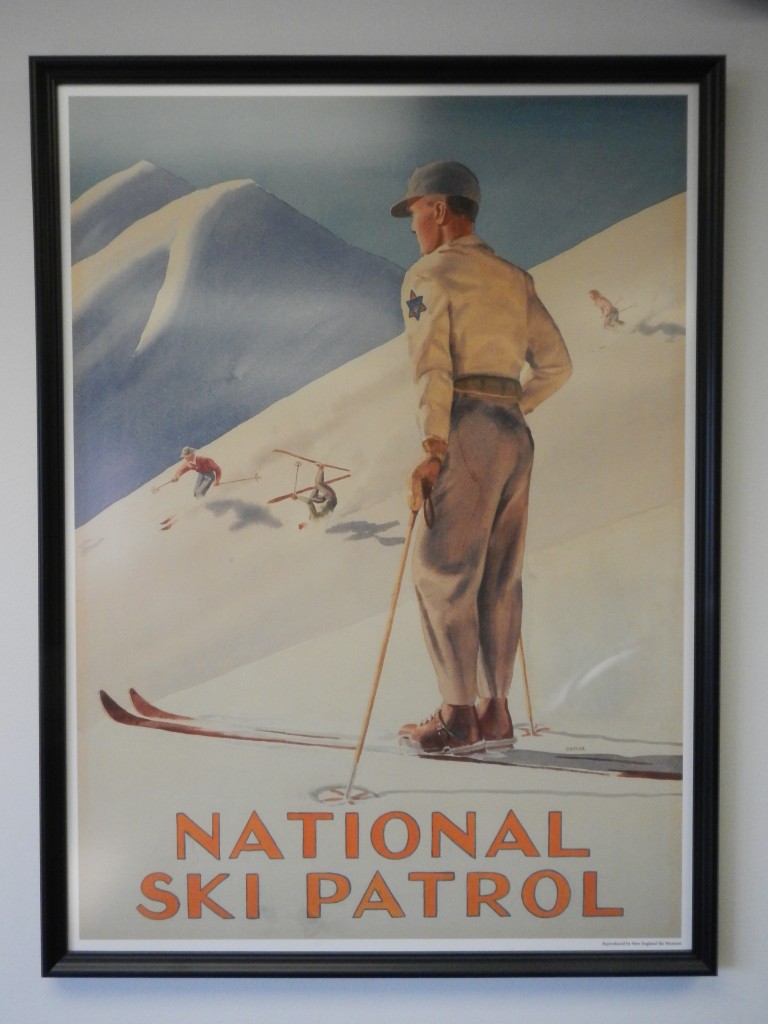America's first ski patrols. were modeled after the Swiss patrols. Photo courtesy Rick Hamlin/Vermont Ski + Snowboard Museum