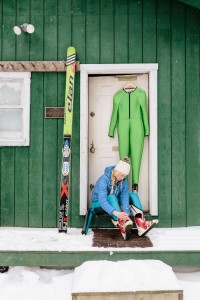 Ski Jumper Tara Geraghty-Moats. Photo by Oliver Parini.